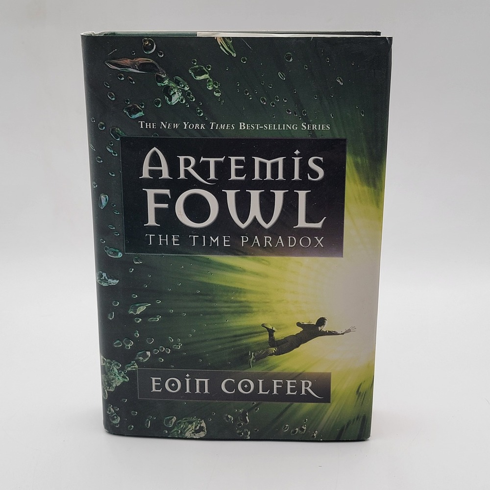 Eoin Colfer Artemis Fowl The Time Paradox Hardcover 1st Edition YA Fantasy Good